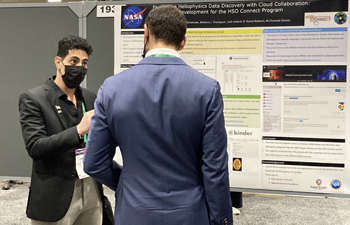 SXU Student Presents NASA Research at AGU Fall Meeting