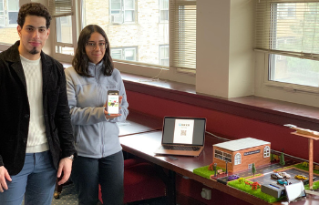 SXU Computer Science Students Earn Outstanding Project Award at Research Expo